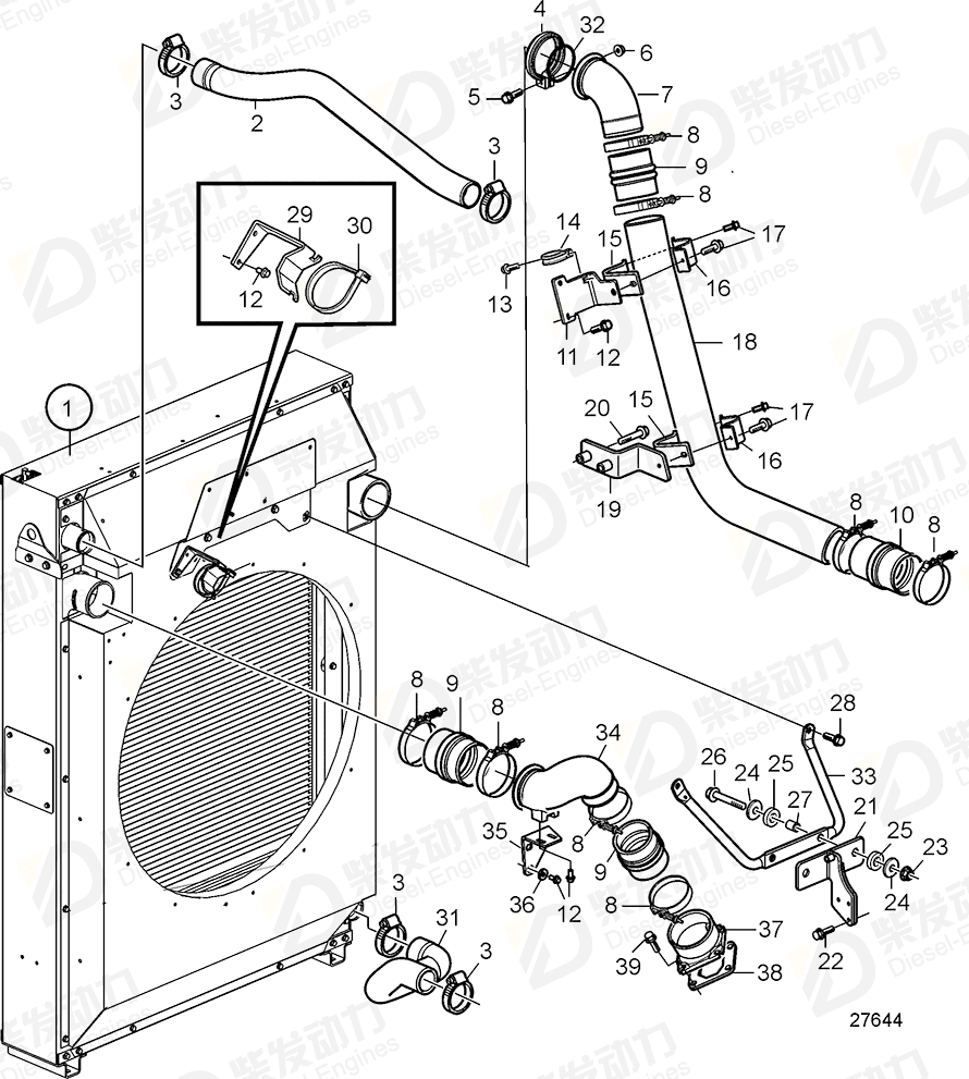 volvo penta Flange screw 984836 Drawing volvo penta Flange screw 984836 Drawing